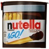 Nutella and Go Snack Packs, Chocolate Hazelnut Spread with Breadsticks,