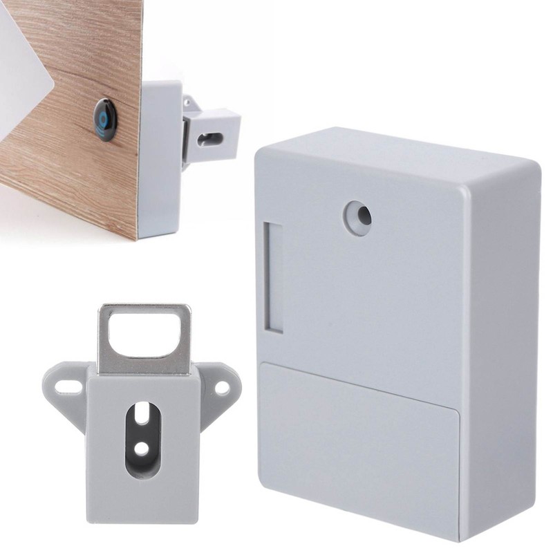125KHz Smart Cabinet Lock Electronic RFID Card Opening No Drill