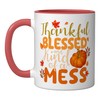 Thankful Blessed And Kind Of A Mess Autumn Fall Grateful