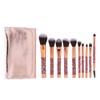 10pcs Makeup Brushes Set Soft Bristles Portable Cosmetics Tool Kits