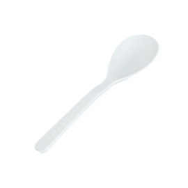 Restaurantware Plastic Mini Spoons 1000 Count 4 Inch Compostable White Small Spoons Durable Heat-Resistant Freezable Flatware For Serving Desserts And Appetizers At Homes Restaurants And Cafes