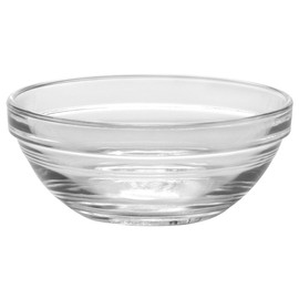 Duralex - Lys Stackable Clear Bowl 10,5 cm (4 1/8 in) Set Of 6