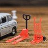 VICASKY Mini Forklift Toy for Desk Jack Stands Miniature Construction
