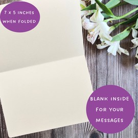 Everything Bagel Greeting Card with Envelope (5X7 Inch and Blank Inside) Jewish Themed for Passover, Bar and Bat Mitzvah, Yom Kippur, Rosh Hashanah, Hanukkah, or another celebration (Bagel)