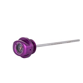 Oil Dipstick with Gauge Oil Level Indicator, Oil Temperature Gauge Compatible with Harley Touring 23+ CVO Road Glide/Street Glide, 25 Road Glide, Street Glide, 24 CVO Road Glide ST (Purple)