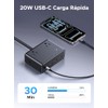 UGREEN Extensión Eléctrica USB C, 8 en 1 Regleta Multicontacto