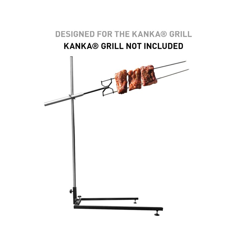 Kanka Grill Premium Rotisserie Grill Stand – Durable 100% Steel