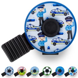 Children's Bicycle Bell – Bicycle Bell Police – Bicycle Bell Children Boys – Bell Bicycle Children's Bell, Children's Bicycle Bell, Funny Bicycle Bell