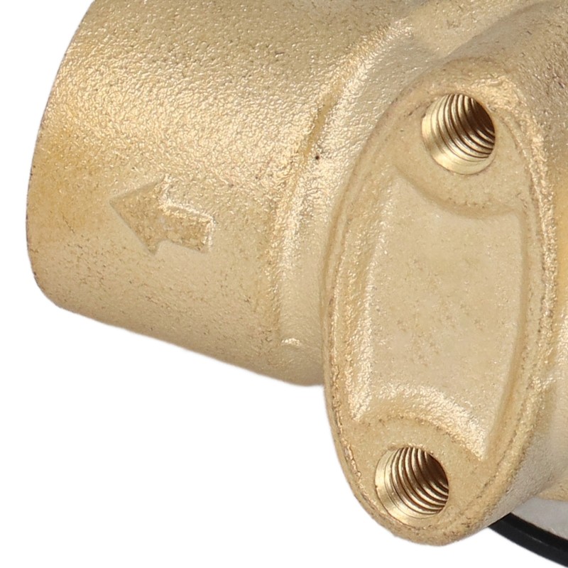 Brass Electric Solenoid Valve Female Thread 1 Way Flowing Normally