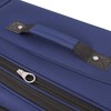 SwissGear Sion Softside Expandable Luggage, Blue, Checked-Large 29-Inch