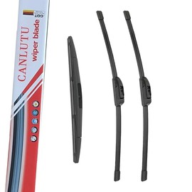 26"+17" Windshield Wipers with 14" Rear Wiper Blade Replacement for Mazda CX9 2007-2016 OEM QUALITY -Original Factory Quality