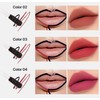 Matte Peel Off Lip Liner Set, Long Lasting Waterproof Lip