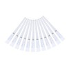 12pcs Crystal Handle Facial Mask Brush Face Masks Peel Serum Smooth Application