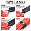Cable Tie Gun for 1.8-6.5mm Nylon Ties | Wider Range