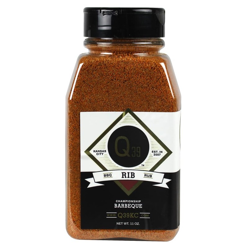 Q39 Rib Rub Seasoning - Large 11 Oz, 1