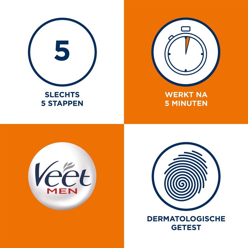 Veet Men - Men's Sensitive Skin Epilation Cream 150ml