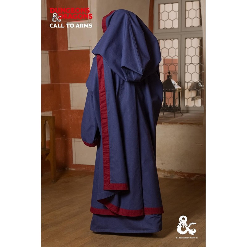 Burgschneider - Dungeons & Dragons Magician Cape Dark Blue/Bordeaux (Standard,
