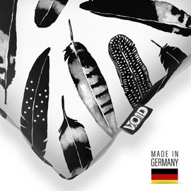 KAPA Cushion Cover Outdoor Indoor Nordsee Sea Seagull Void Ink Nib, 60 x 60 cm