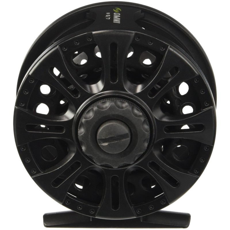 Shakespeare Fliegenrolle Omni, Schwarz schwarz schwarz 6/7 WT