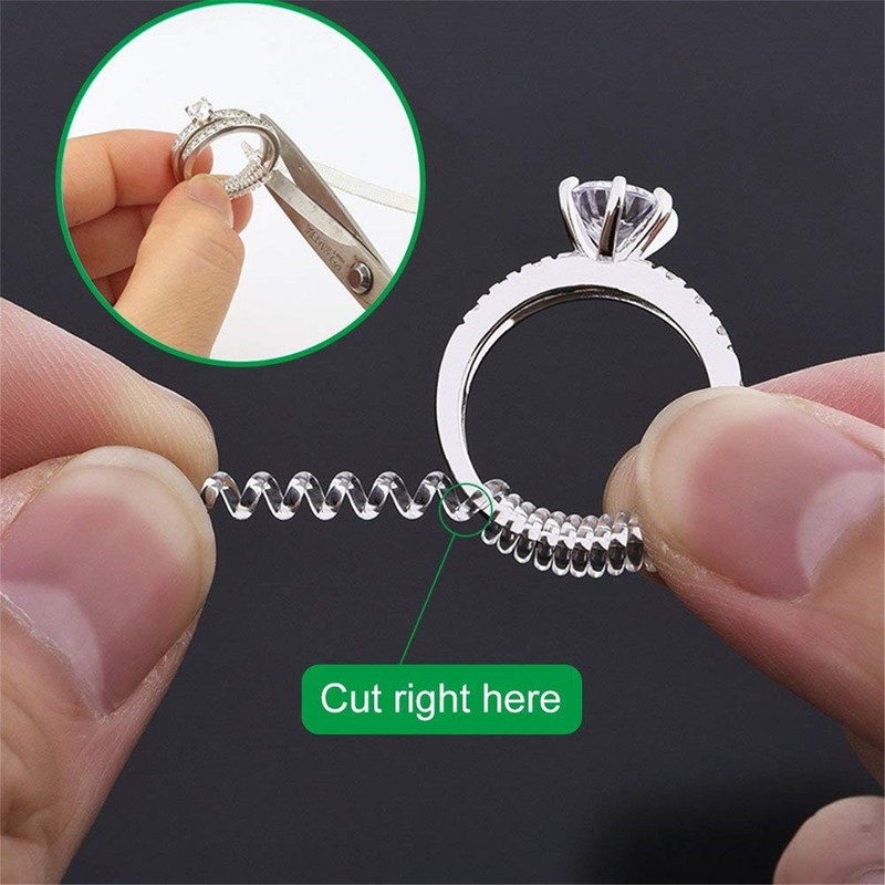 Ring Size Adjuster Ring Guard Clip Invisible Tightener Transparent Resizer