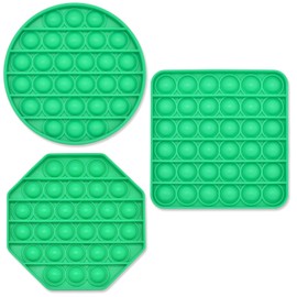 Sensory Fidget Toys, Silicone Squeeze Decompression Toy Games, Stress Relief Toys for Adults Funny Toy for Age 6+ Kids Teens, 3PCS