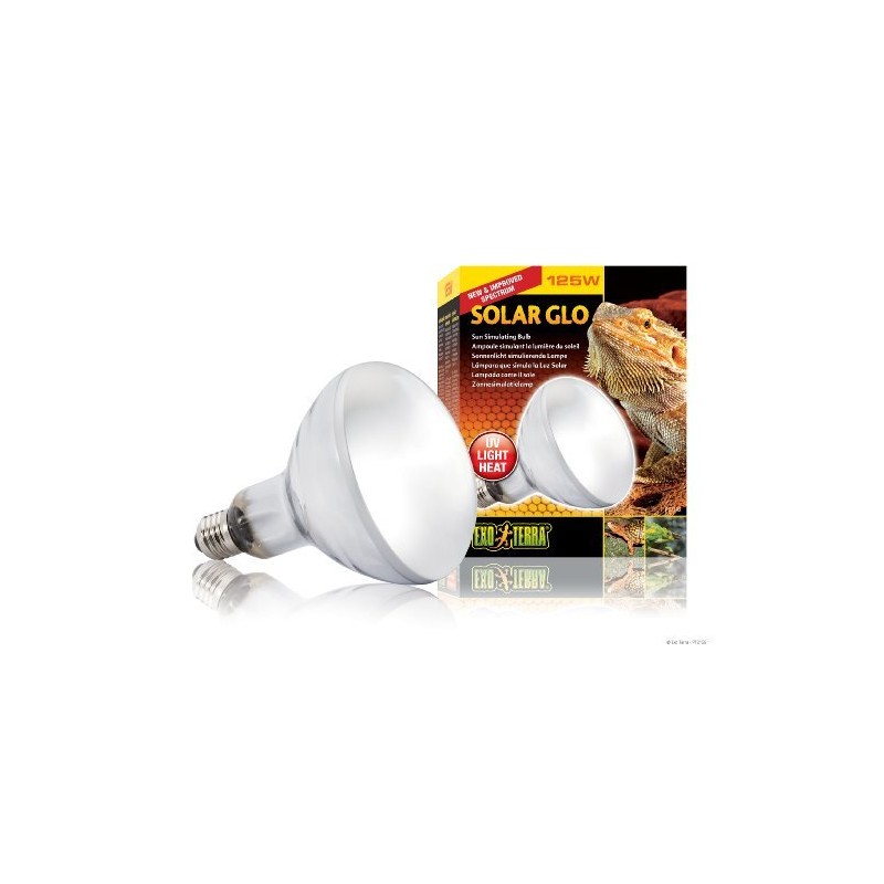 125-watt Exo Terra Solar-Glo High Intensity Self-Ballasted Uv/Heat Mercury Vapor