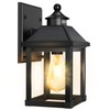 AEQ Solar Porch Lights Outdoor, Solar Sconce Lights Outdoor with