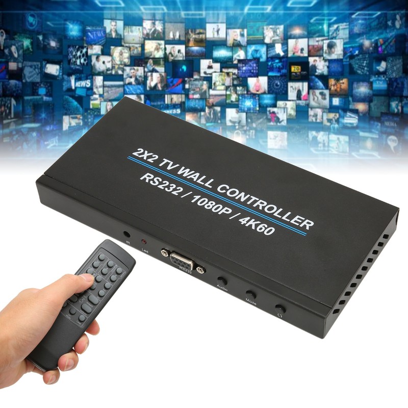 2X2 HD Multimedia Interface Video Image Processor 4K 60Hz 1080P