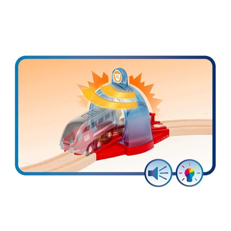 BRIO World Smart Tech Sound Rescue Action Tunnel Kit for