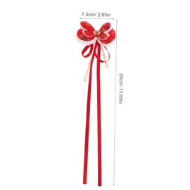 Outanaya 1 Pair Chinese Style Butterfly Hair Clip for Kawaii Floral Hair Accessories for Year and Hanfu Festivals Cute Decorative