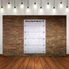 PHMOJEN Police Lineup Backdrop Height Chart Measurements Poster Backdrop for