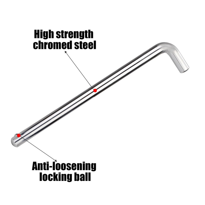 NQEUEPN Weight Stack Pin, 3/8 Inch Diameter 6 Inch Weight