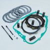 BIGLKNM Clutch Kit Friction Plates & Cover Gasket Push Rods