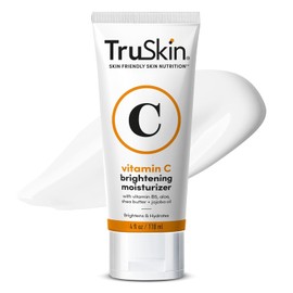 TruSkin Vitamin C Cream for Face – Brightening Moisturizer, Anti Aging, Hydrating, Skin Wrinkle Cream – Vitamin B5, Vitamin E, Jojoba Oil, Aloe Vera & Green Tea, 4 Fl Oz