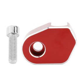 Motorcycle ABS Sensor Guard Protective Cover Protector Aluminum Alloy for Tenere 700 Rally Edition 2019 to 2024 Back Red