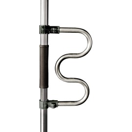 Signature Life Double Grab Bar Accessory, Compatible with The Sure Stand Security Pole, Graphite