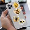 50PCS Cute Bee Sticker Pack – Kawaii Cartoon Bee, Honey,