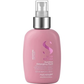 Alfaparf Milano Semi Di Lino Moisture Nutritive Leave-In Detangling Fluid for Dry Hair - Safe on Color Treated Hair - Professional Salon Quality - 4.23 fl. oz.