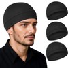 KFHENSOMR 3pcs Motorcycle Skull Cap Cooling Skull Caps for Men