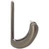 Merriway® BH00225 (2 Pcs) Matt Nickel Plated Twin Robe Hook