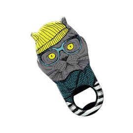 Cute Cat Bottle Opener Magnet,Refrigerator Magnet Silicone Metal Bottle Opener for Beer Coke Bartender Kitchen Barware Metal Novelty Cute Fun Shape,Unique Birthday Beer Gifts Ideas 4,5