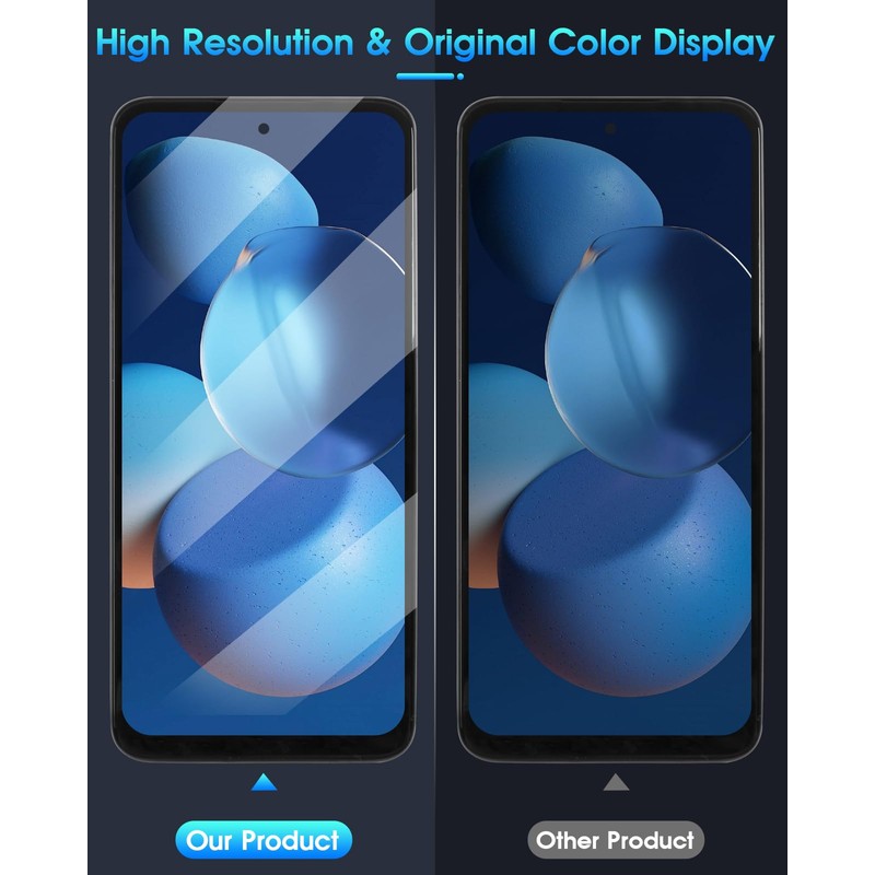 ARSSLY LCD Display for Motorola G53 5G Screen for Moto