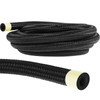 6AN Fuel Line Hose Stainless Steel Nylon Braided Rubber Hose