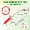 2025 New Propane Torch Weed Burner Kit, High Output Propane