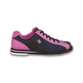 Bowlerstore Products 3G Ladies Kicks Bowling Shoes- Black/Pink (7 M US, Black/Pink)