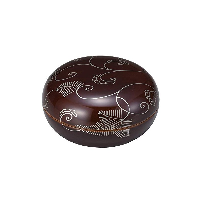 Nakayama Lacquerware Hida Shunkei Lacquerware Bonbonniere Arabesque