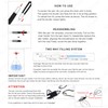 Jinhao 10 Series Press Fountain Pen Matte Black Retractable Extra