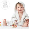 Toyvian Candy Gift Box 12pcs Clear Candy Boxes Cute Bear