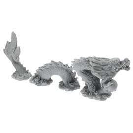 VILLFUL Resin Dragon Statue Home Office Dragon Decor Dragon Toy Desk Dragon Ornament Chinese Dragon Figurine Dragon Craft