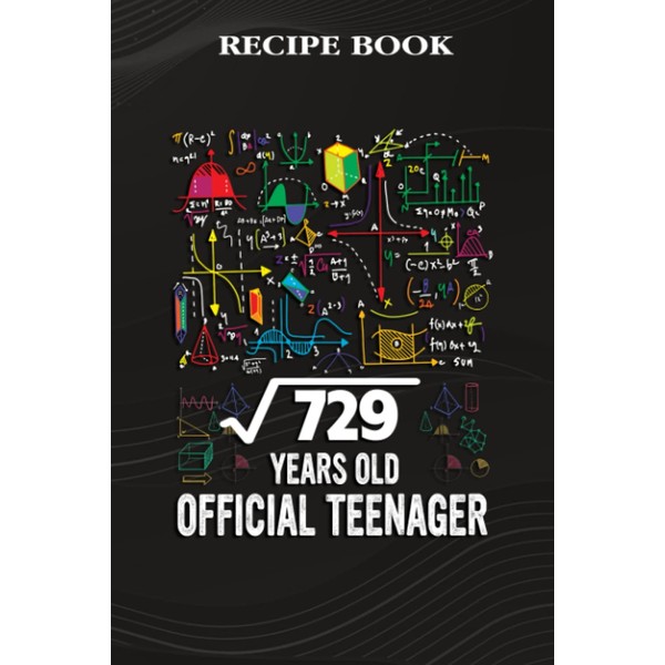 Recipe Book :Square Root Of 729 27 Years Old Official